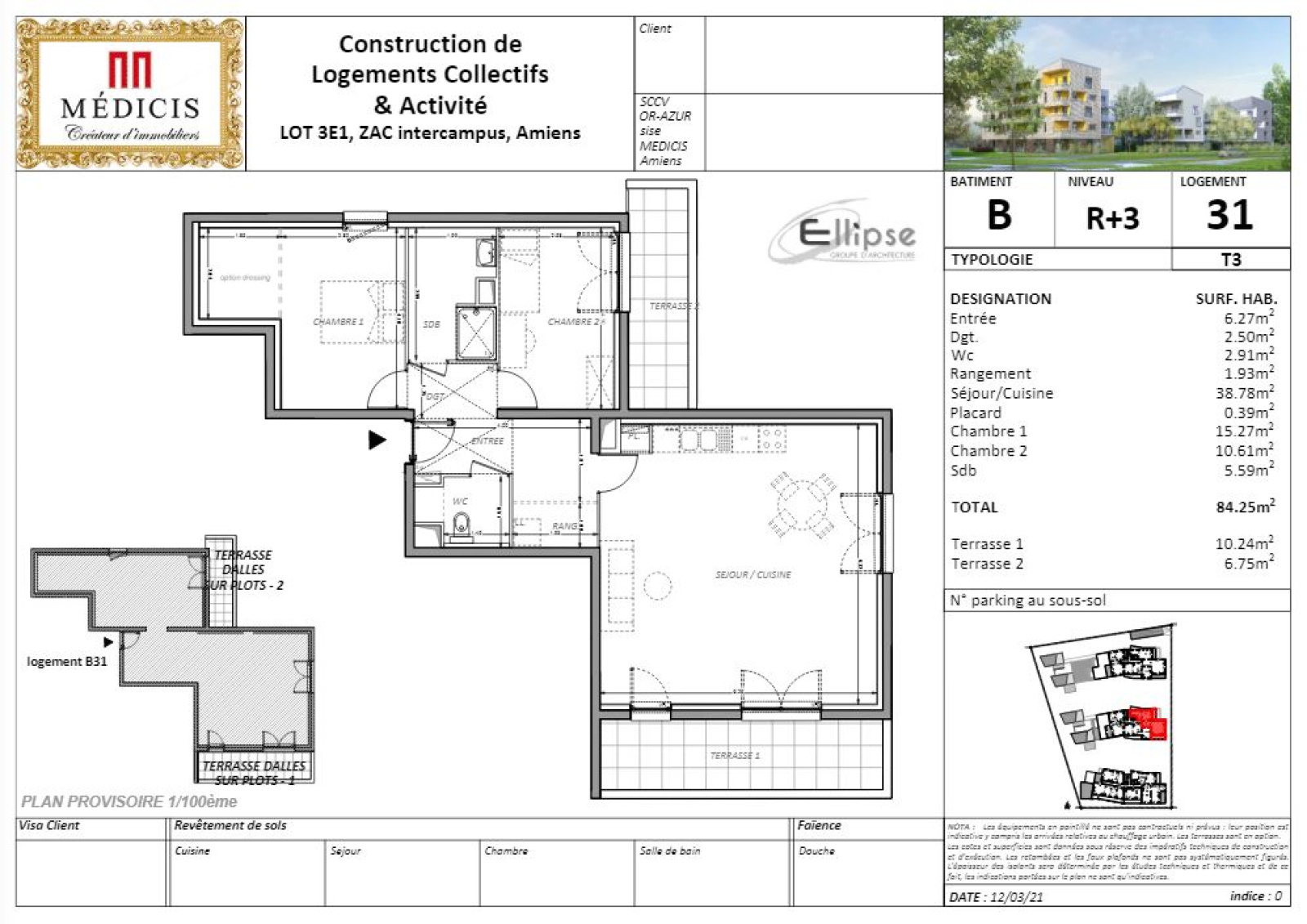 Image_2, Appartement, Amiens, ref :B31